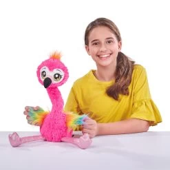 Zuru Pets Alive - Plüsch-Flamingo Frankie -Zapf Creation Store 225425 4894680013957 zuru petsalive flamingo frankie 04