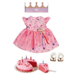 Zapf Creation BABY Born - Deluxe Happy Birthday Set - 43 Cm -Zapf Creation Store 227156 4001167830789 zapf babyborn deluxeset happybirthday 01