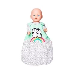 Puppenschlafsack - Pinguin Pünktchen - Größe 35 - 45 Cm
