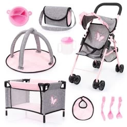 Puppenzubehör Set - Mit Buggy Und Reisebett -Zapf Creation Store 242140 4003336412925 ulba buggyset reisebett 21533