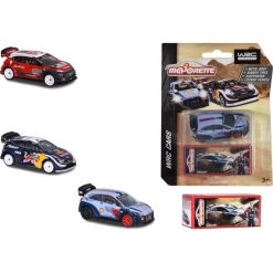 Majorette WRC - Rallyefahrzeug - 1 Stück