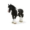 Besttoy Farmland - Clydesdale Pferd Schwarz-weiß - Spielfigur 387085 -Zapf Creation Store 387085 clydesdale horse black and white 1